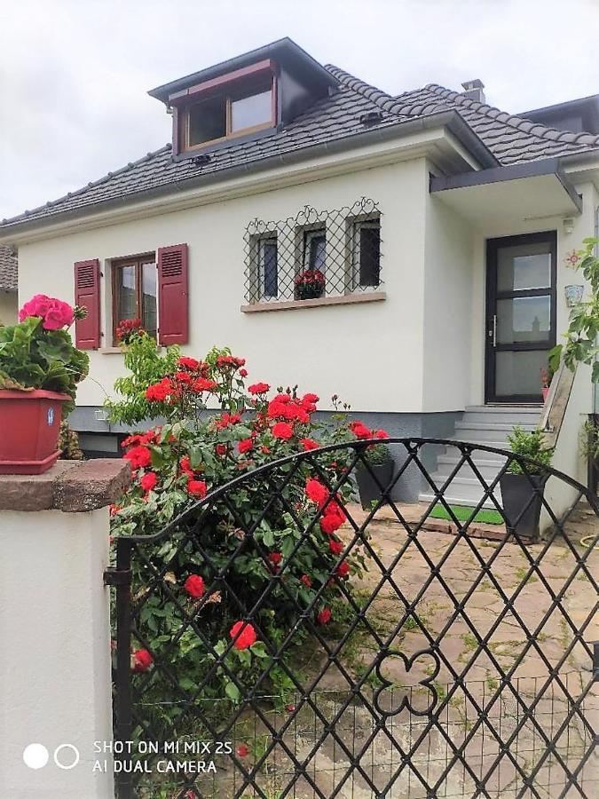 Colmar Room,Chambre Privee Chez L'Habitant,Parking Voiture Devant La Maison,Garage Moto Et Velo ภายนอก รูปภาพ